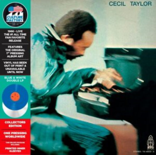 Cecil Taylor - Student Studies (Blue/White Vinyl) (Vinyl)