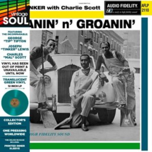 Tip & Tinker & Charlie Scott - Moanin N Groanin (Translucent Green Vinyl) (Vinyl)