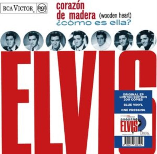 Elvis Presley - EP Etranger No. 13 - Corazon De Madera (Espagne) (Limited Blue Vinyl) (Vinyl Single)
