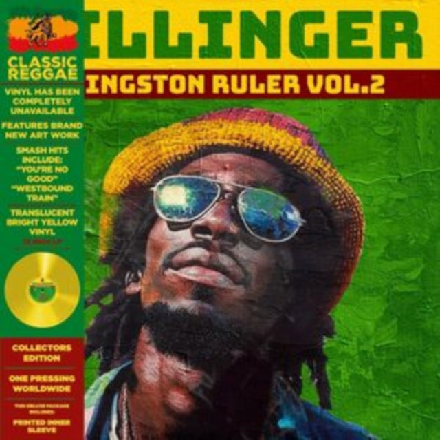 Dillinger - Kingston Ruler Vol. 2 (Limited Yellow Vinyl) (Vinyl)