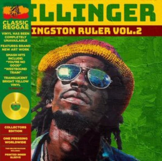 Dillinger - Kingston Ruler Vol. 2 (Limited Yellow Vinyl) (Vinyl)
