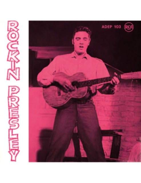 Elvis Presley - EP Etranger No. 22 - Rockin' Presley - Adep 103 (Denmark) (Limited Edition) (Silver Vinyl) (Vinyl)
