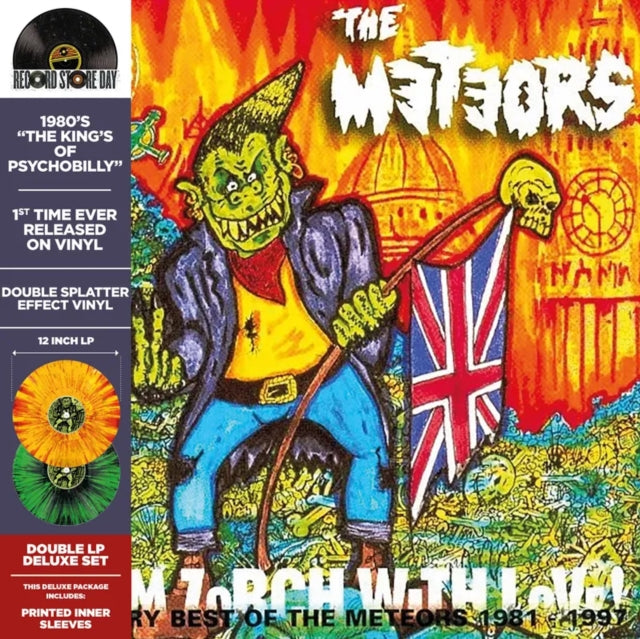 Meteors - From Zorch With Love: The Very Best Of The Meteors 1981-1997 (Red/Yellow & Green/Black Splatter Vinyl) (Rsd 2026) (Vinyl)