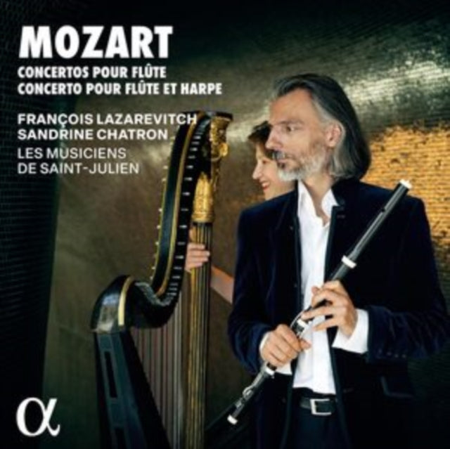 Francois Lazarevitch / Sandrine Chatron / Les Musiciens De Saint-Julien - Mozart: Concertos Pour Flute & Concerto Pour Flute Et Harpe (CD)