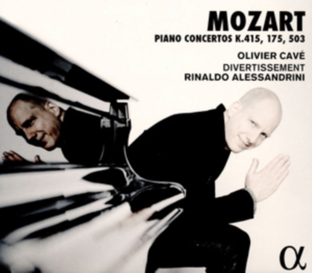 Olivier Cave / Divertissement / Rinaldo Alessanrdini - Mozart: Piano Concertos K.415. 175. 503 (CD)