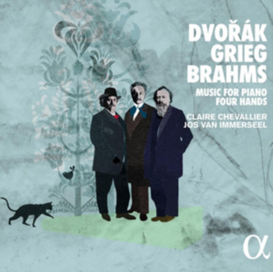 Claire Chevallier / Jos Van Immerseel - Dvorak / Grieg / Brahms: Music For Piano Four Hands (CD)