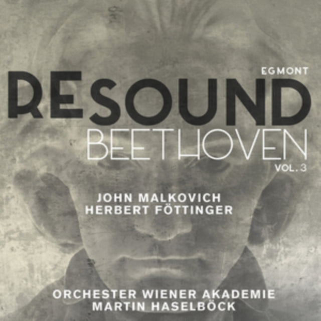 Wiener Akademie Orchester / Martin Haselbock / John Malkovich - Beethoven: Egmont - Resound (CD)