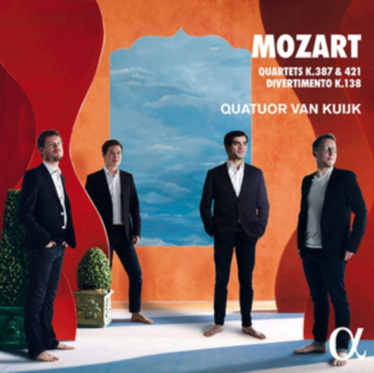 Quatuor Van Kuijk - W.A. Mozart: Quartets K.387 & 421 . Divertimento K.138 (CD)