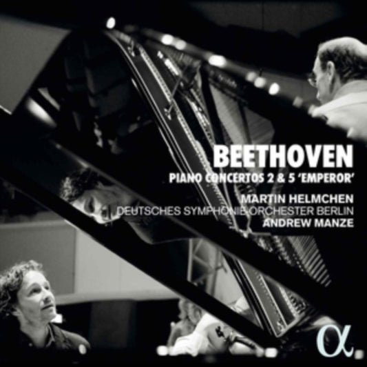 Andrew Manze / Martin Helmchen / Deutsches Symphonie-Orchester Berlin - Beethoven: Piano Concertos 2 & 5 Emperor (CD)