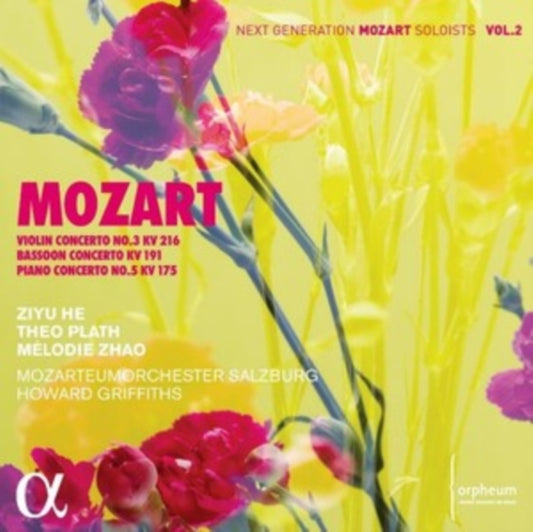 Ziyu He / Theo Plath / Melodie Zhao / Howard Griffiths / Mozarteumorchester Salzburg - Mozart: Violin Concerto No. 3 Kv 216 / Bassoon Concerto Kv 191 & Piano Concerto No. 5 Kv 175 (CD)