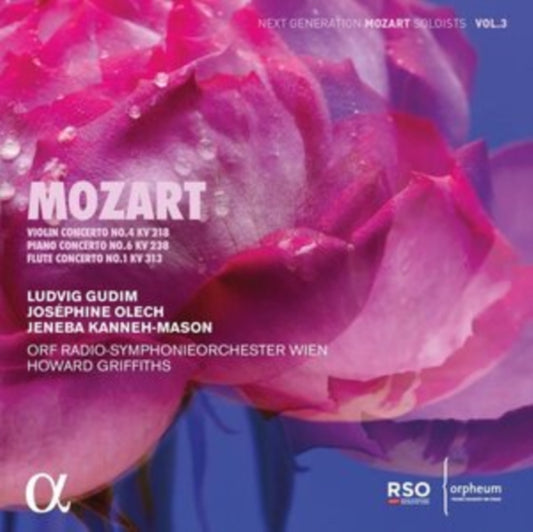 Howard Griffiths / Orf Radio-Symphonieorchester Wien / Ludvig Gudim / Jeneba Kanneh-Mason / Josephine Olech - Mozart: Violin Concerto No. 4 / Kv 218 Piano Concerto No. 6 Kv 238 & Flute Concerto No. 1 Kv 313 (CD)