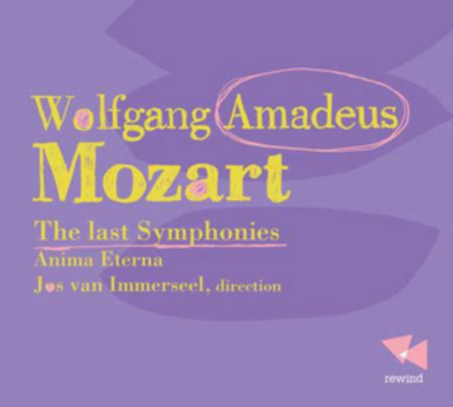 Anima Eterna - Mozart/The Last Symphonies (CD)