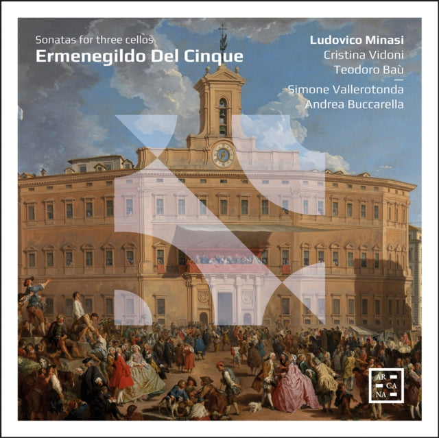 Ludovico Minasi / Cristina Vidoni / Teodoro Bau / Simone Vallerotonda / Andrea Buccarella - Del Cinque: Sonatas For Three Cellos (CD)