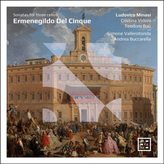 Ludovico Minasi / Cristina Vidoni / Teodoro Bau / Simone Vallerotonda / Andrea Buccarella - Del Cinque: Sonatas For Three Cellos (CD)
