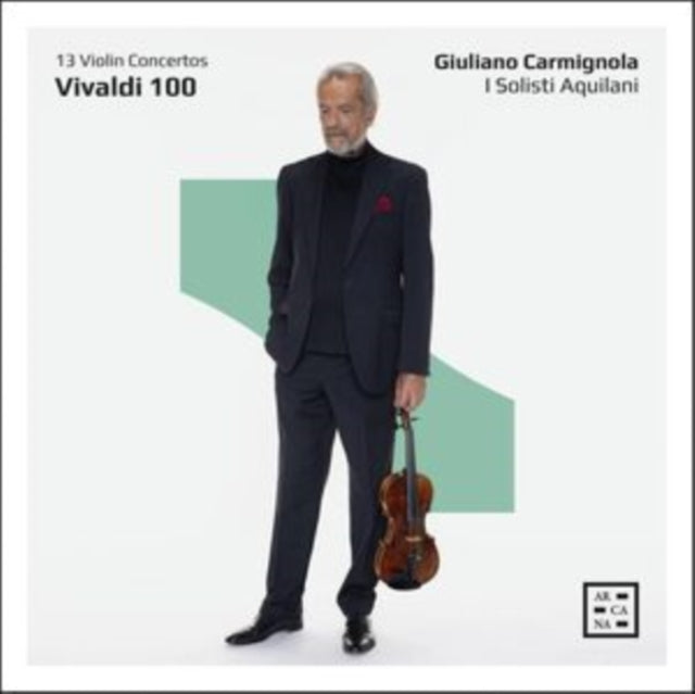 Giuliano Carmignola / Daniele Orlando / I Solisti Aquilani - Vivaldi 100. 13 Violin Concertos (CD)