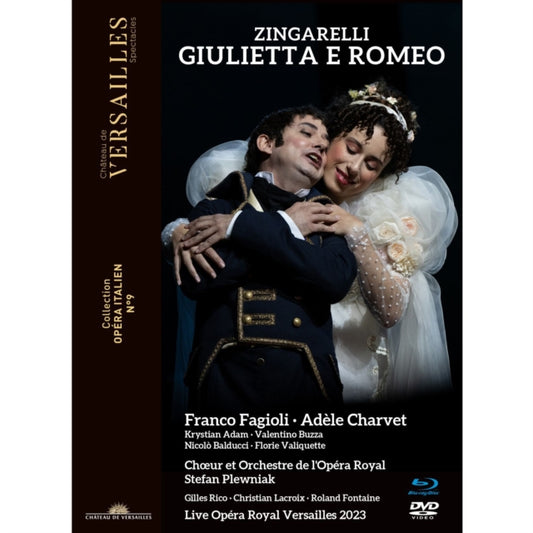 Franco Fagioli / Adele Charvet / Krystian Adam / Valentino Buzza / Nicolo Balducci / Florie Valiquette / Choeur & Orchestre De Lopera Royal / Stefan Plewniak - Zingarelli: Giulietta E Romeo (Blu-ray + DVD)