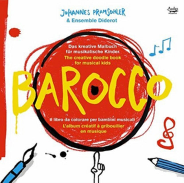 Moni Port / Christian Mohring / Johannes Pramsohler / Ensemble - Barocco-The Creative Doodle Book For Musical Kids (CD)