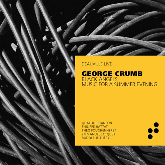 Quatuor Hanson / Philippe Hattat / Theo Fouchenneret / Emmanuel Jacquet / Rodolphe Thery - George Crumb: Black Angels & Music For A Summer Evening (CD)
