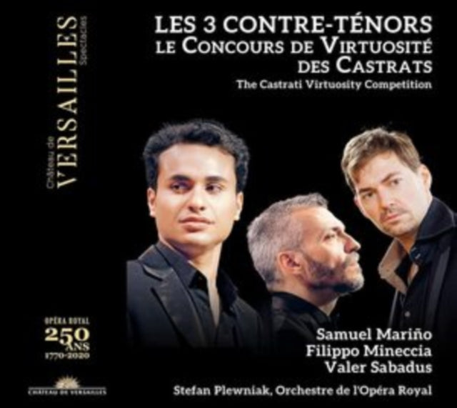 Samuel Marino / Filippo Mineccia / Valer Sabadus / Orchestre De Lopera Royal / Stefan Plewniak - Les 3 Contre-Tenors: Le Concours De Virtuosite Des Castrats (CD + DVD)