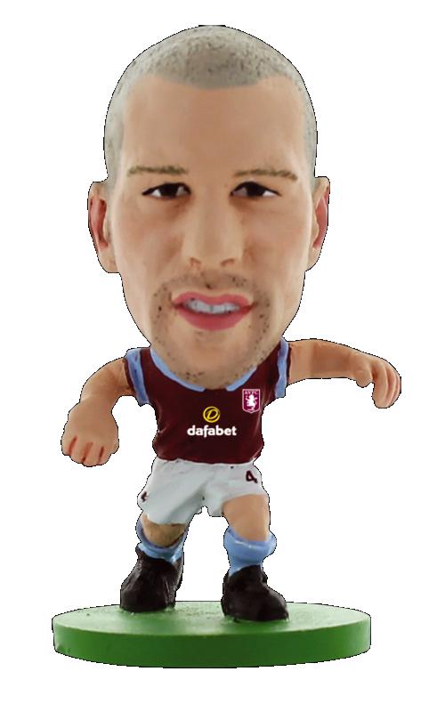 SoccerStarz - Aston Villa Ron Vlaar Home Kit (2014/2015 version) (Figure)