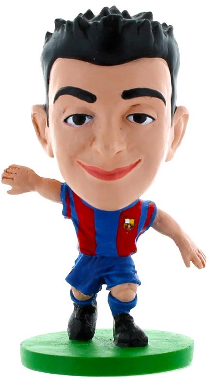 SoccerStarz - Barca Toon Xavi Home Kit (Figure)