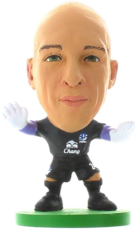 SoccerStarz - Everton Tim Howard Home Kit (2016 version) (Figure)