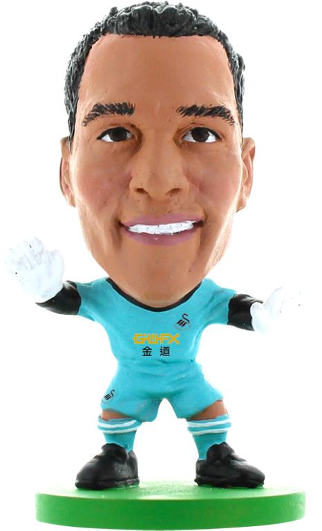 SoccerStarz - Swansea Michel Vorm Home Kit (2014 version) (Figure)