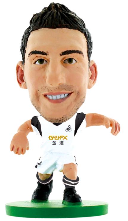 SoccerStarz - Swansea Angel Rangel Home Kit (2015 version) (Figure)