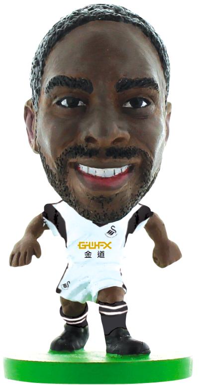 SoccerStarz - Swansea Nathan Dyer Home Kit (2015 version) (Figure)