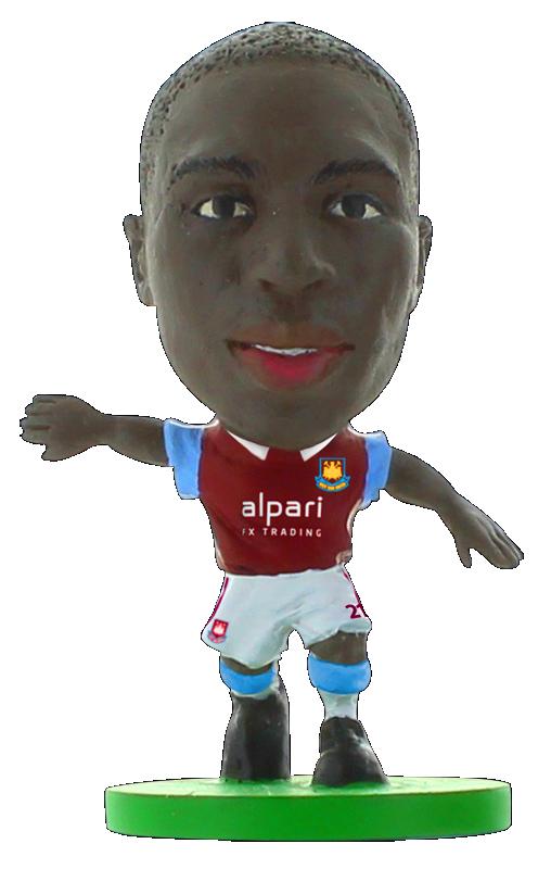 SoccerStarz - West Ham Mohamed Diame Home Kit (2014 version) (Figure)