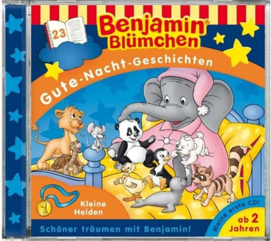 Benjamin Blumchen - Gute-Nacht-Geschichten 23. Kleine Helden (CD)