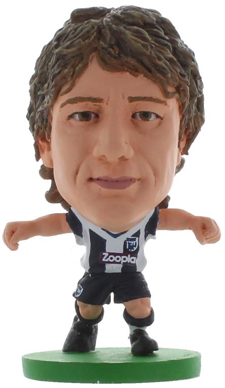 SoccerStarz - West Brom Diego Lugano Home Kit (2014 version) (Figure)