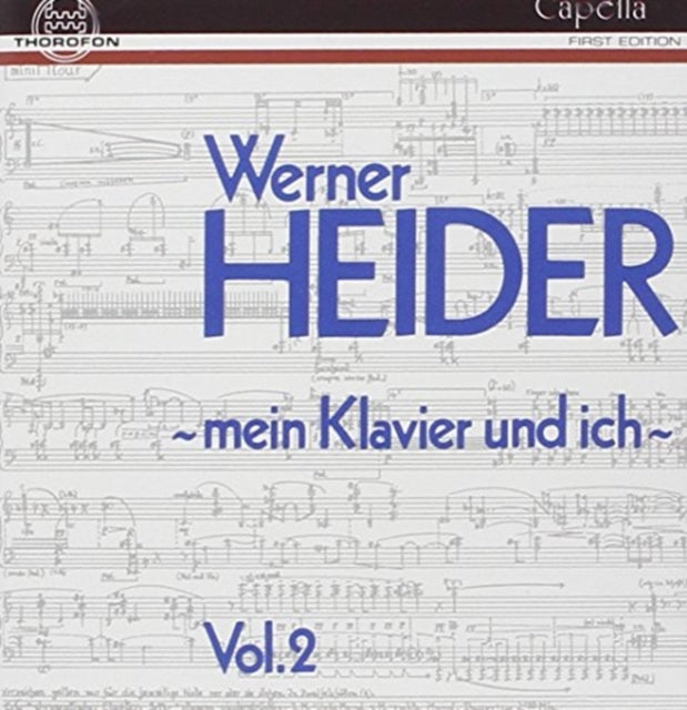 Werner Heider - My Piano & I / 15 Tools / Hist. (CD)