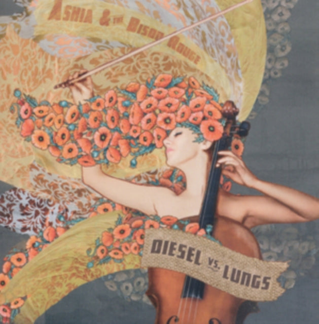 Ashia & Bison Rouge - Diesel Vs Lungs (CD)