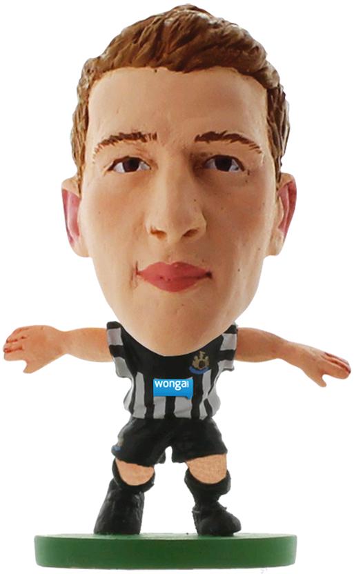 SoccerStarz - Newcastle Jack Colback - Home Kit (2015 version) (Figure)