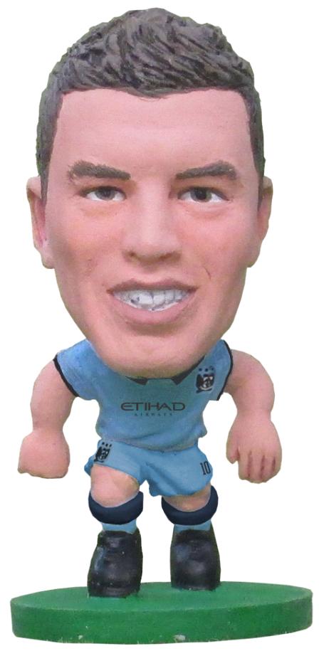 SoccerStarz - Man City Edin Dzeko - Home Kit (2015 version) (Figure)