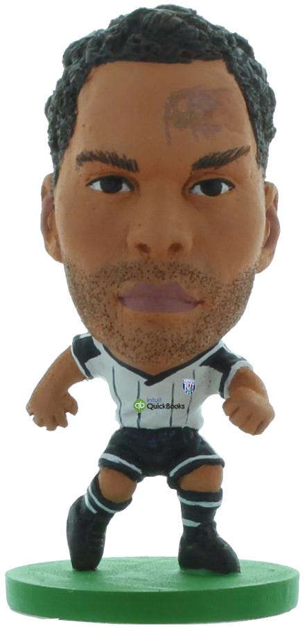 SoccerStarz - West Brom Joleon Lescott - Home Kit (2015 version) (Figure)