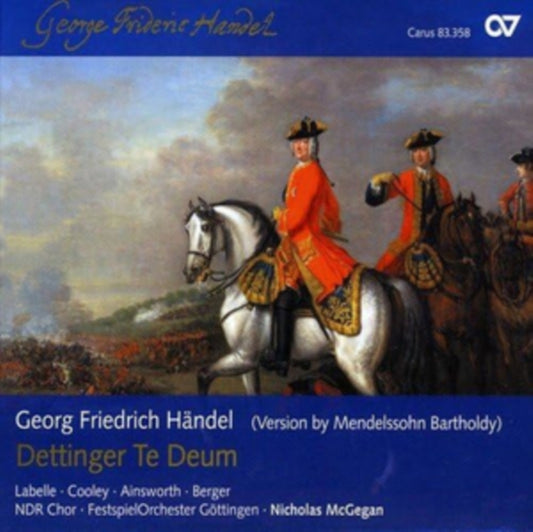 Labelle / Cooley / Ndr Choir - Handel / Dettinger Te Deum (CD)