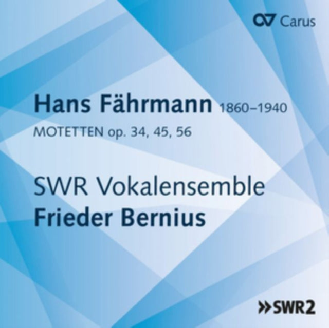 Swr Vokalensemble / Frieder Bernius - Hans Fahrmann: Motets (CD)