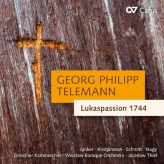 Soloists / Dresden Chamber Choir / Wroclaw Baroque Orchestra - Telemann: St Luke Passion 1744 (CD)