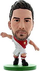 SoccerStarz - AS Monaco Joao Moutinho - Home Kit (2015 version) (CLEAR SACHET) (Figure)