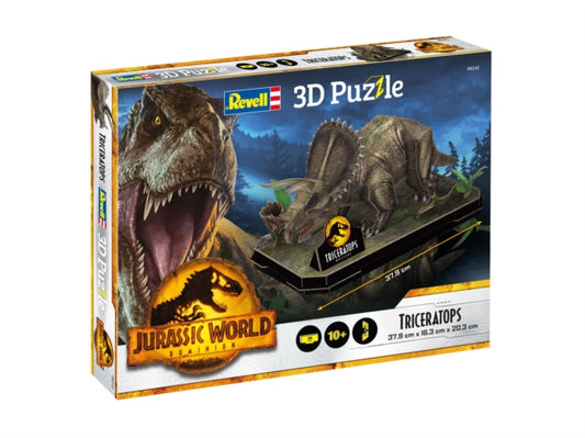 Jurassic World - Jurassic World - Triceratops 3D Jigsaw Puzzle (Jigsaw Puzzle)