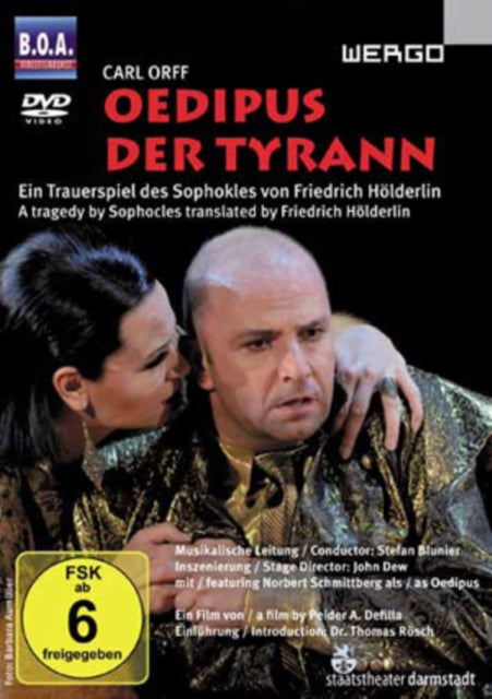 Darmstadt Theatre Orblunier - Orffoedipus Der Tyrann (DVD)