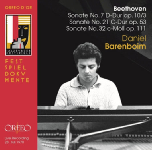 Daniel Barenboim - Beethoven / Sonatas 7 21 & 32 (CD)