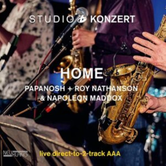 Home & Papanosh & Roy Nathanson - Studio Konzert (Vinyl)