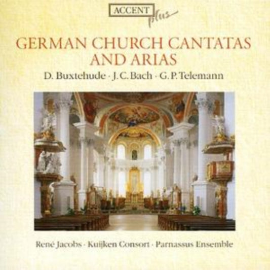 Kuijken Consort / Jacobs / Aerts - German Church Cantatas & Arias (CD)