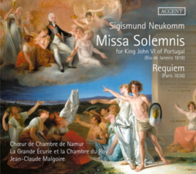 Chour De Chambre De Namur / La Grande Ecurie Et La Chambre Du Roy / Jean-Claude Malgoire - Missa Solemnis & Requiem (CD)