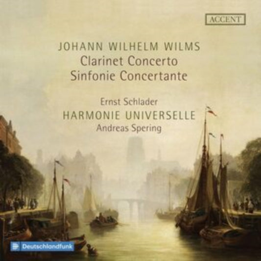 Ernst Schlader / Andres Spering / Harmonie Universelle - Wilms: Clarinet Concerto & Sinfonie Concertante (CD)