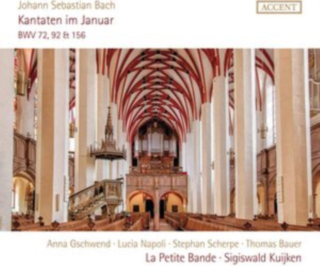 Soloists / La Petite Band / Sigiswald Kuijken - J.S. Bach: Cantatas Bwv 72. 92 & 156 (CD)