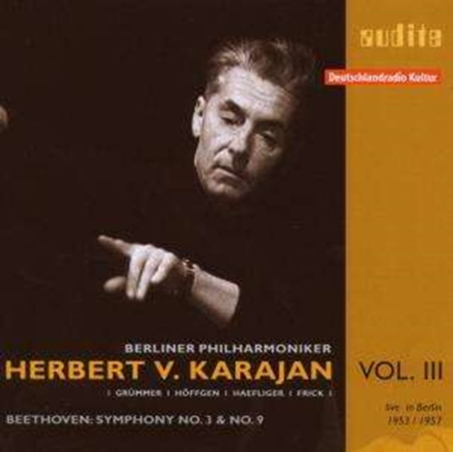 Berliner Po / Herbert Von Kar - Beethoven Symphonies No.3 & 9 (CD)